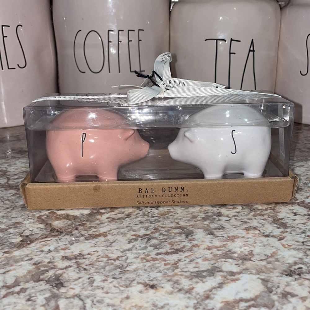 Rae Dunn Pig Salt and Pepper Shakers